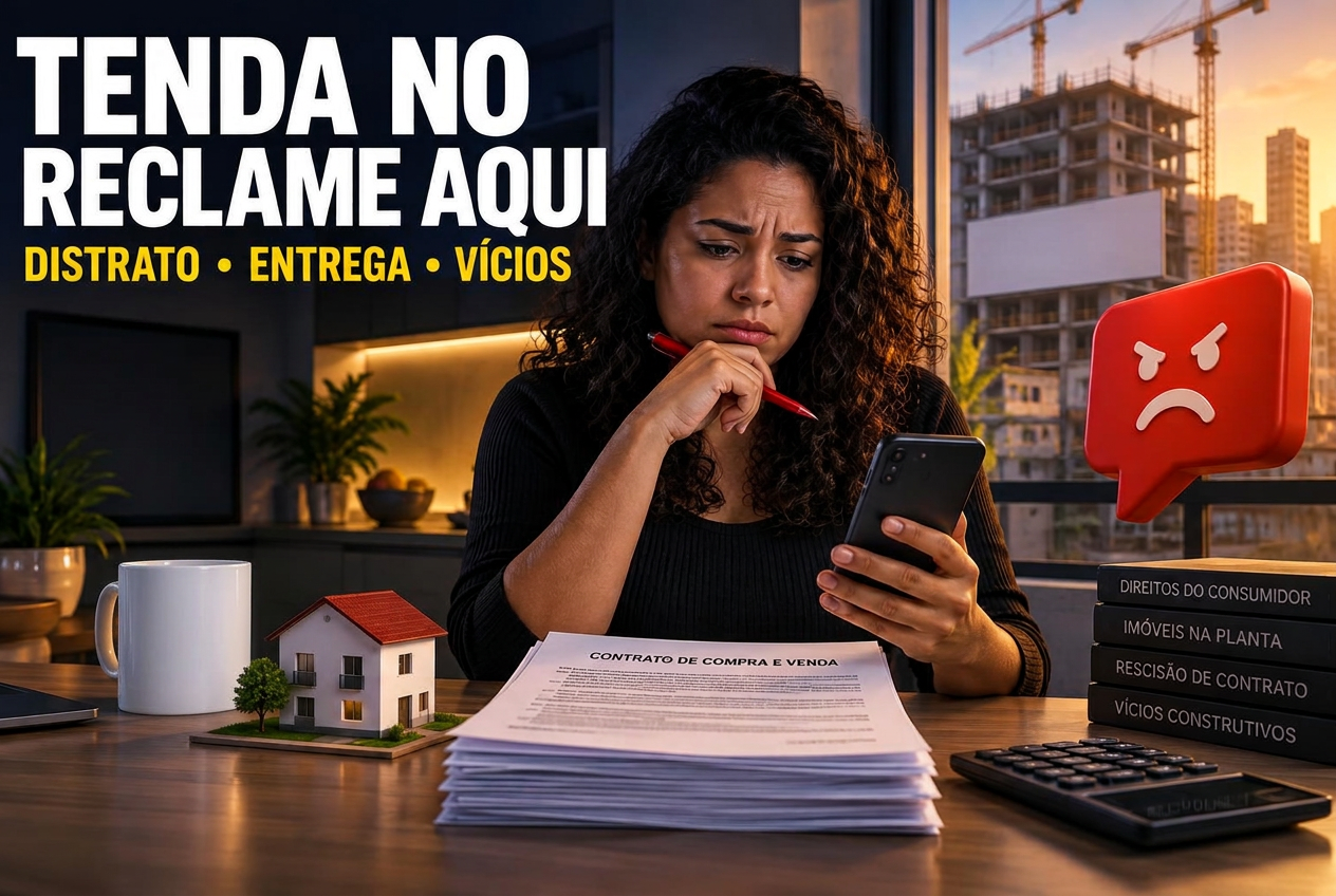 Tenda no Reclame Aqui: veja isso antes de reclamar de distrato ou atraso na entrega