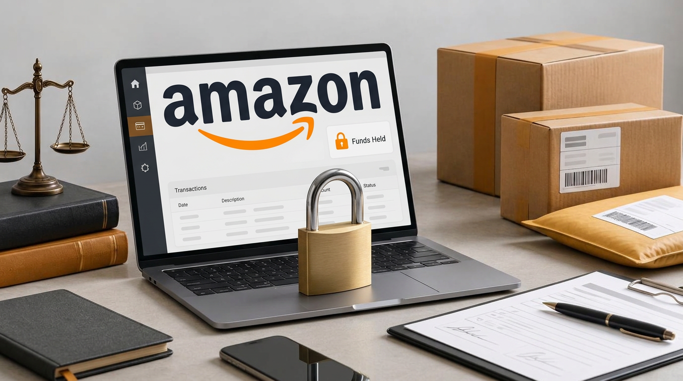 Amazon com repasse bloqueado: veja isso sobre reserva e direitos do vendedor
