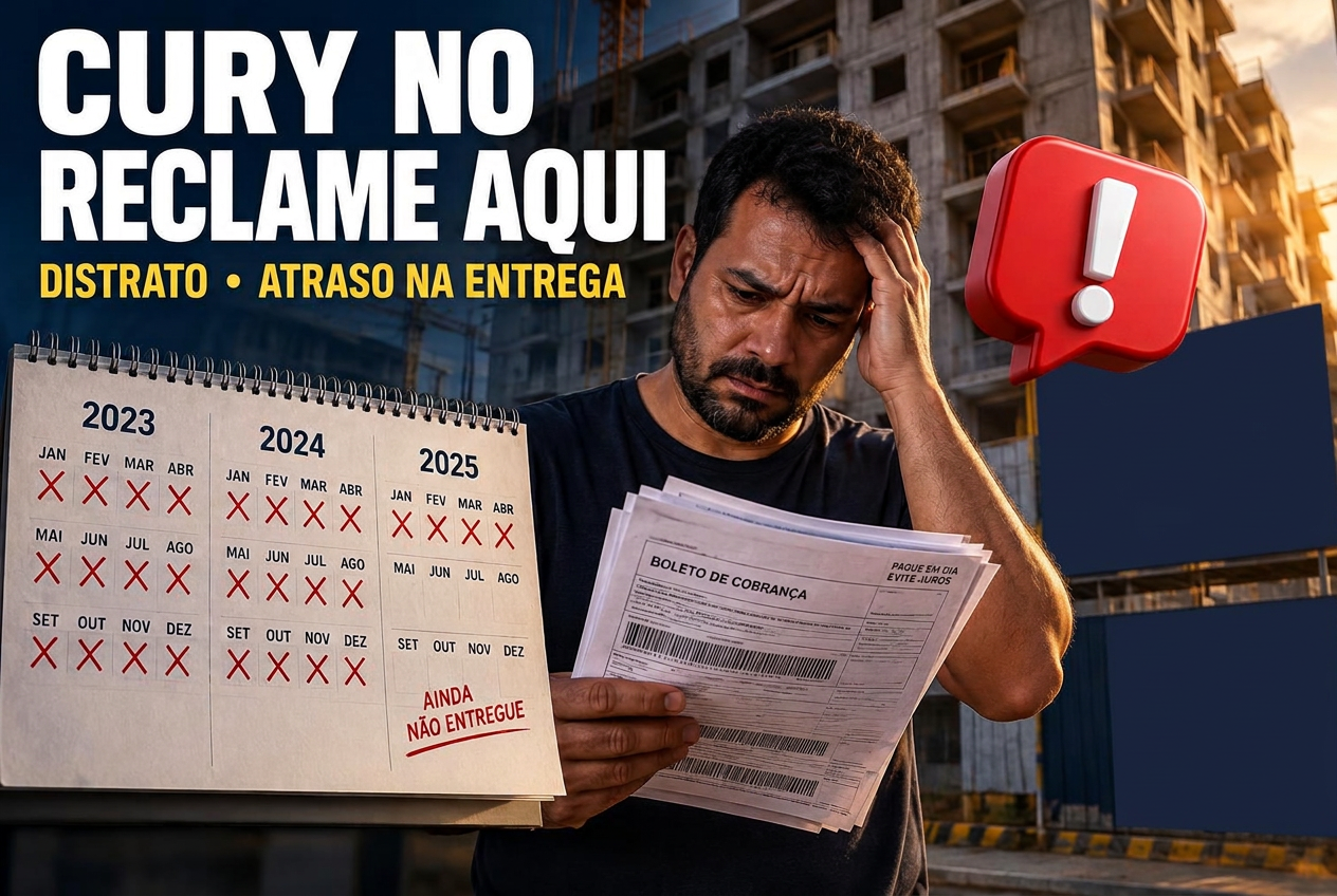 Cury no Reclame Aqui: veja isso antes de reclamar de distrato ou atraso na entrega
