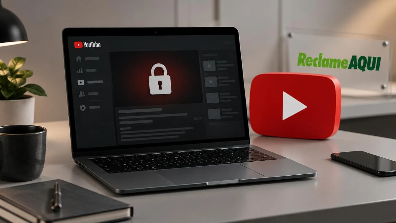 YouTube no Reclame Aqui: veja isso antes de perder o canal por bloqueio ou invasão