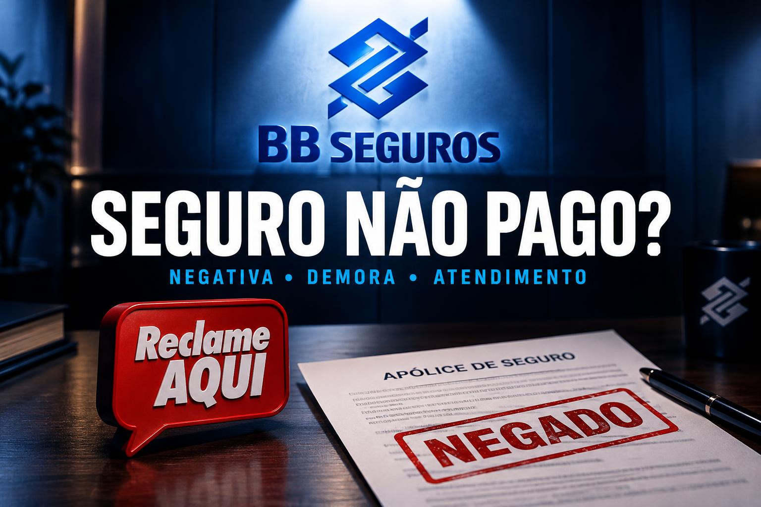 BB Seguros no Reclame Aqui: veja isso sobre seguro não pago e análise do sinistro