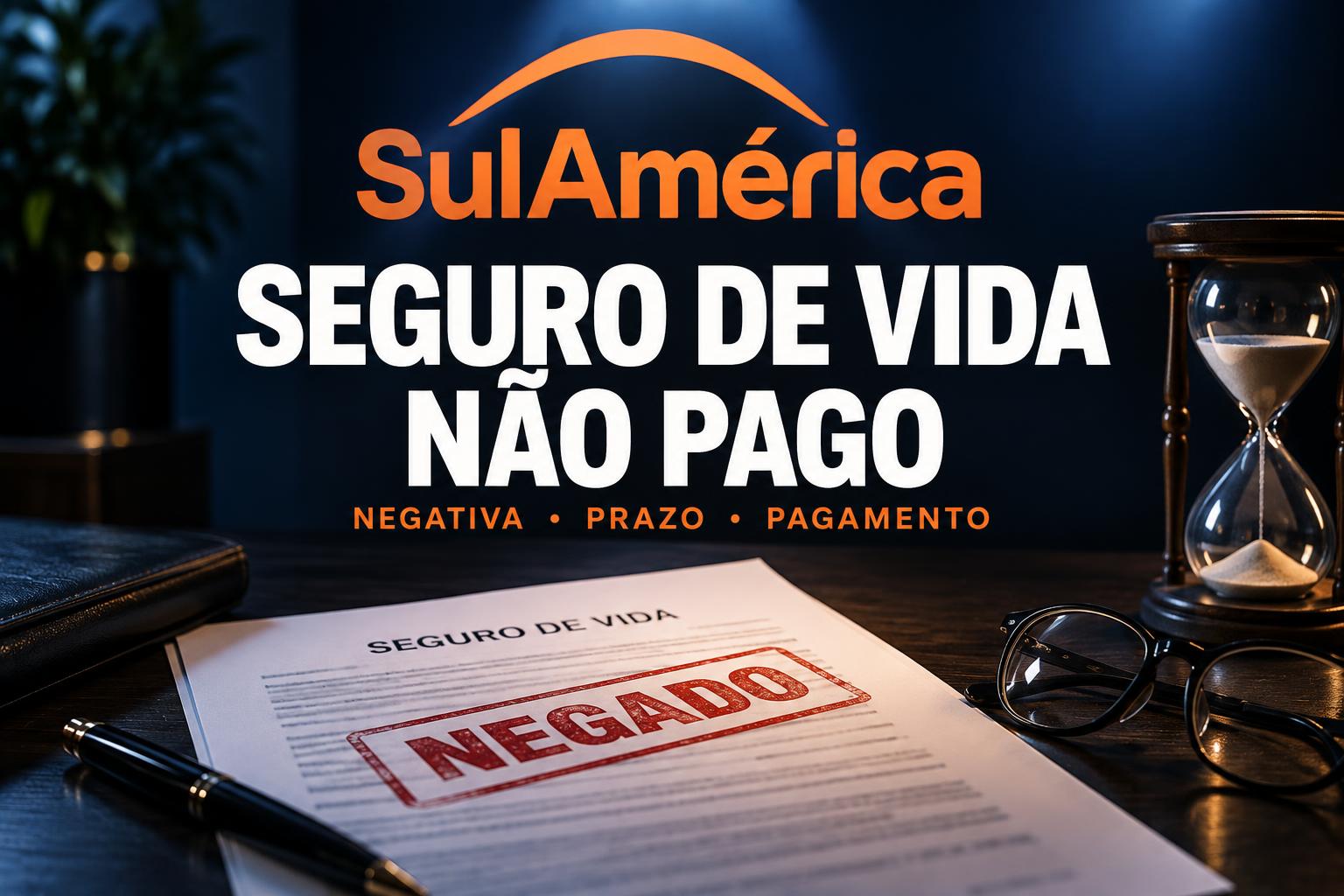Seguro de vida SulAmérica não recebido: veja isso sobre negativa e direitos do beneficiário