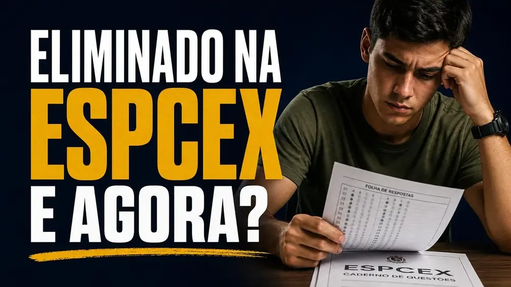 Eliminado na EsPCEx: recurso de gabarito, saúde e TAF no concurso do Exército