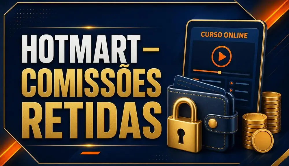 Hotmart reteve suas comissões: saldo bloqueado para afiliado e produtor