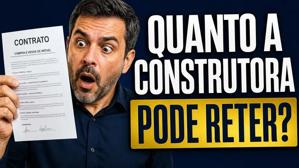 Quanto a construtora pode reter no distrato? Entenda a conta antes de aceitar a proposta