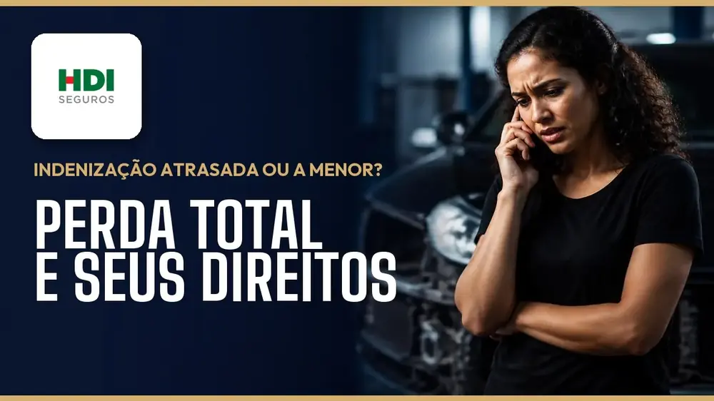 Indenização atrasada ou abaixo da tabela na HDI Seguros: perda total e seus direitos