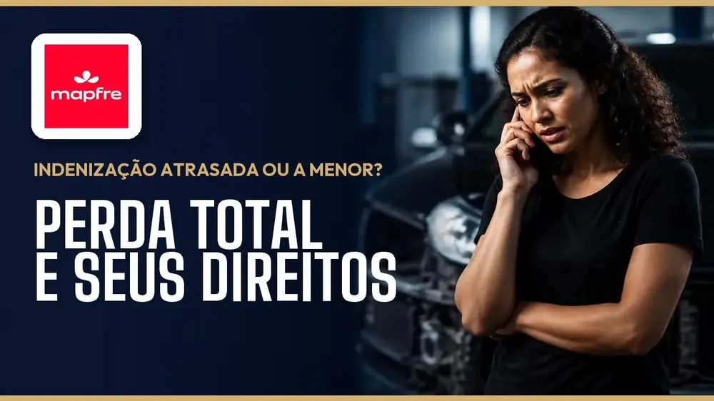 Indenização atrasada ou abaixo da tabela na Mapfre Seguros: perda total e seus direitos