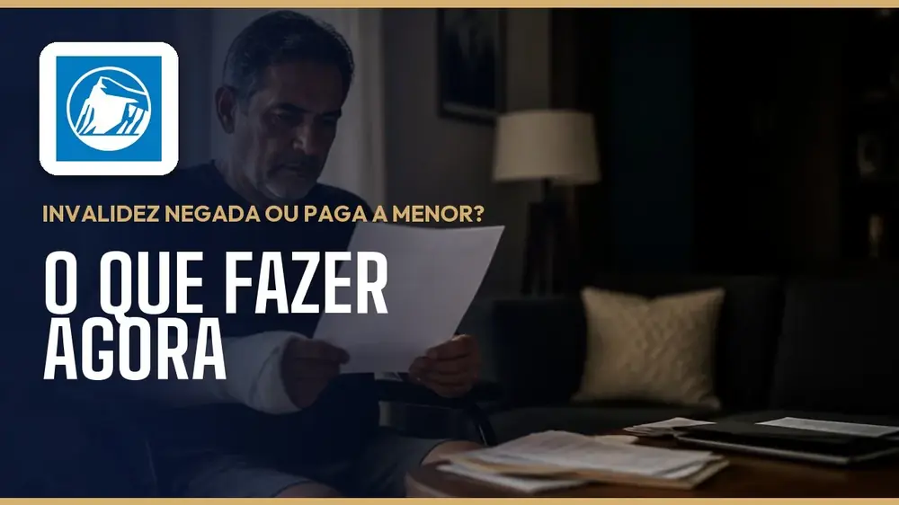 Invalidez negada ou paga a menor pela Prudential do Brasil: como entender e reagir