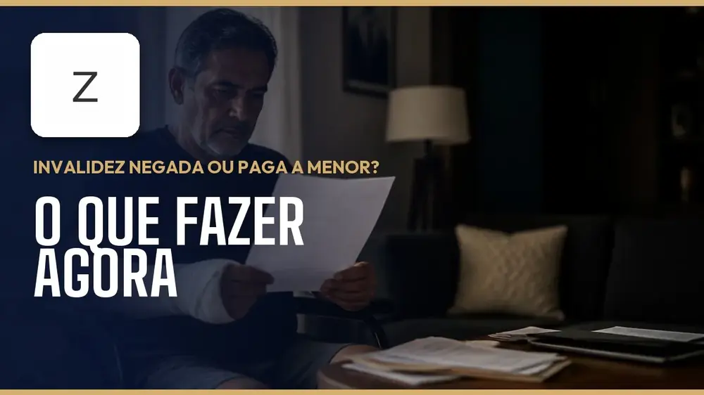 Invalidez negada ou paga a menor pela Zurich Santander Seguros: como entender e reagir